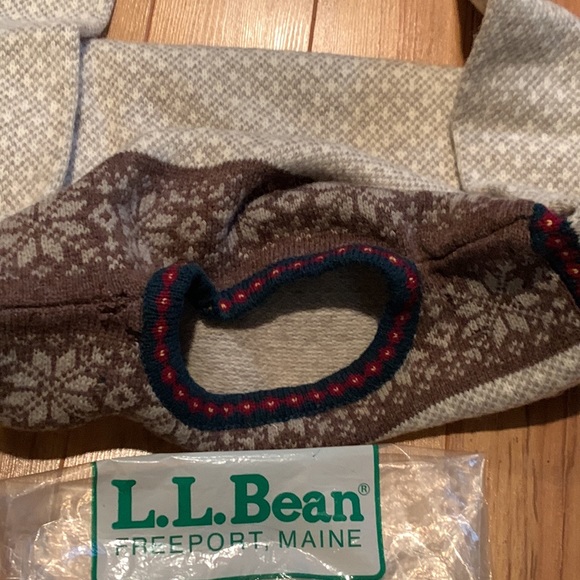 Vintage LL Bean Sweater Pure Wool Needs Repair 1980s LLBean Small S Women - Picture 12 of 13